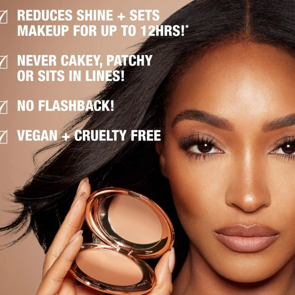 Charlotte Tilbury Ltd Ed Complexion Perfecting Micro Powder: Med (2), .28oz, NIB